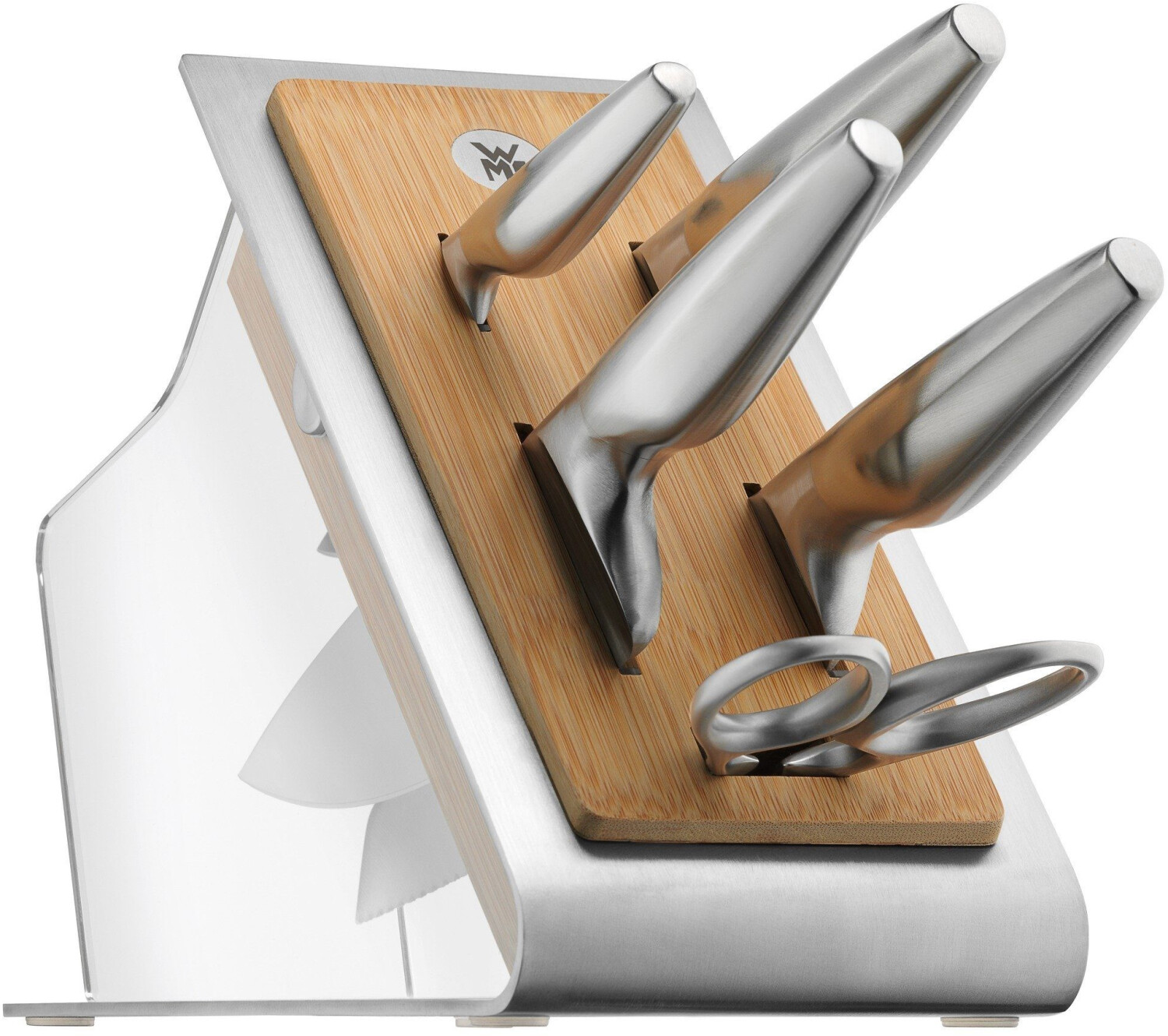 ست چاقو 6 پارچه وی ام اف آلمان- مدل WMF Chef's Edition به همراه استند چوبی